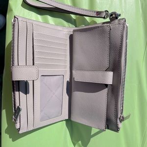 Michael Kors double zip wallet
